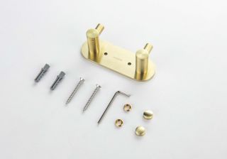 Крючок двойной Aquatek Европа AQ4102BG шлифованное золото